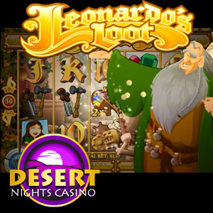 Bonuses and Free Play on New Leonardo’s Loot Slot Now Available at Desert Nights Casino