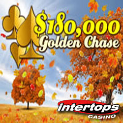 Rake In Your Share of Intertops Casino’s $180,000 Golden Chase Casino Bonuses