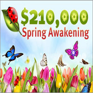 Spring Casino Bonuses Total $210,000 at Intertops