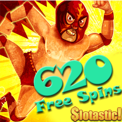 Get 620 Free Spins on New Lucha Libre Slot at Slotastic!
