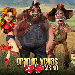 New Hillbillies Cashola Slot Game Now at Grande Vegas Where You’ll Get a $125 Casino Bonus and 50 Free Spins