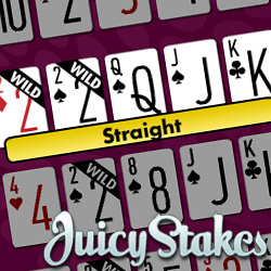 Juicy Stakes Casino Giving 20 Free Video Poker Lines