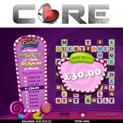 Play Word Candy scratch card for a £60k treat