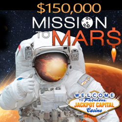 Win Casino Bonuses up to $600 Weekly during $150K ‘Mission to Mars”