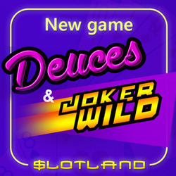 $10 Freebie for New Deuces and Joker Wild Video Poker
