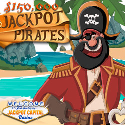 Compete with Other Players for Top Bonuses in $150,000 Jackpot Pirates Event
