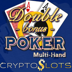 New Multi-hand Video Poker Game at CryptoSlots.com