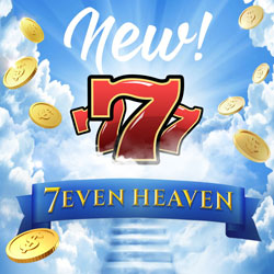 CryptoSlots Introduces Divine New Seven Heaven with 100% Match Bonus Offer