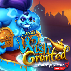 Everygame Poker Giving 10 Free Spins on Betsoft’s Magical New “Wish Granted” Slot with “Hold & Spin”