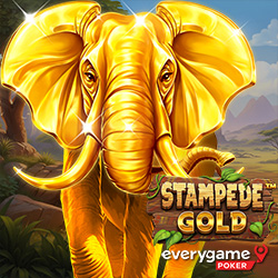 Everygame Poker Picks Brand-New Stampede Gold as July’sSlot of the Month, Giving up to 100 Free Spins with Deposits