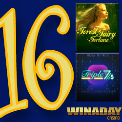 Celebrate WinADay Casino’s 16th Birthday with 2 New Games, Exciting Bonuses, and a Jackpot Winner