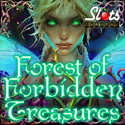 Love is in the Air at SlotsCapital.lv Casino with a Sweet 150% Deposit Bonus on the Mystical Forest of Forbidden Treasures Slot